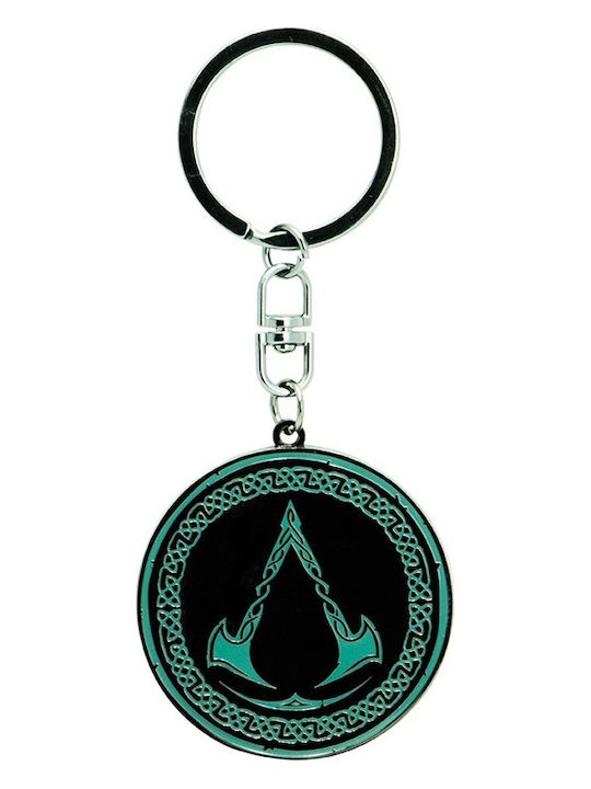 Abysse Schlüsselanhänger Assassins Creed - Crest Valhalla Metallisch