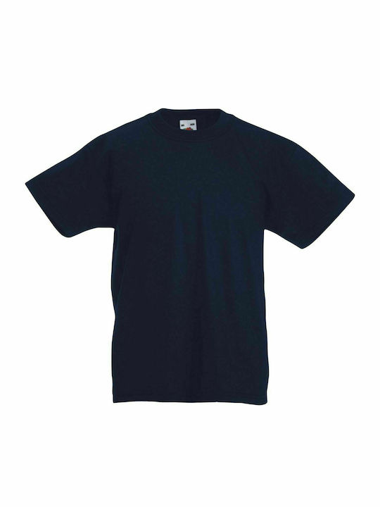 Fruit of the Loom Παιδικό T-shirt Navy Μπλε