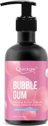 Quickgel Bubble Gum Hidratantă Crema pentru Corp 300ml