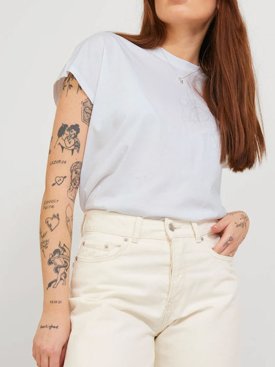 Jack & Jones Astrid Women's T-shirt Bright White