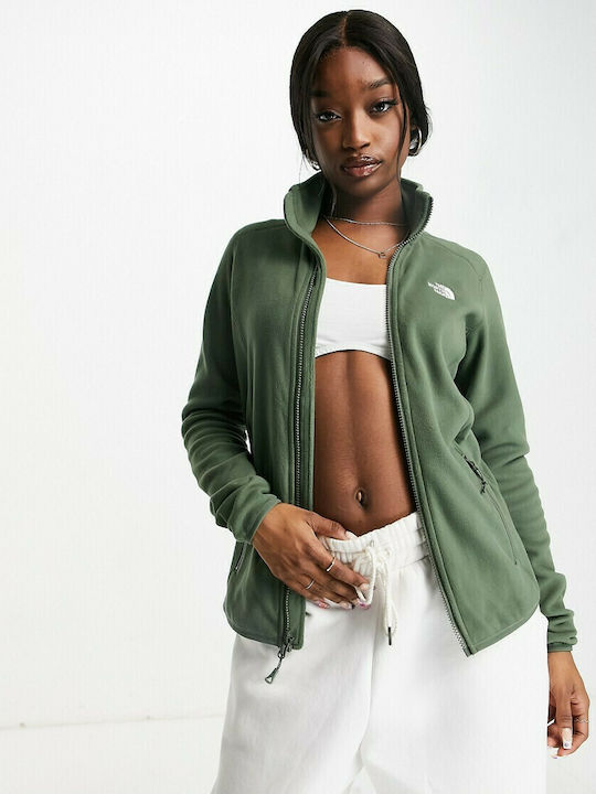 100 Glacier Women's Fleece Sweatshirt Green