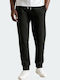 Sweatpants with Elastic Black