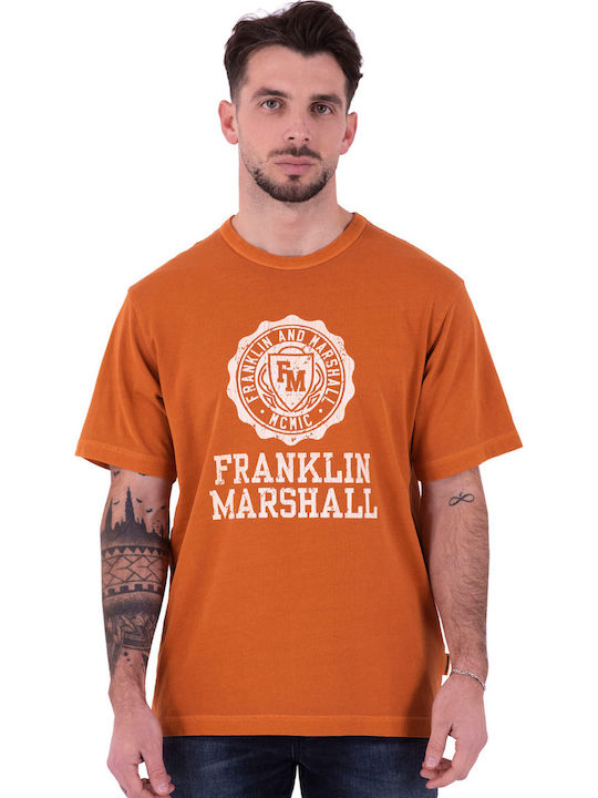Franklin & Marshall T-shirt Rusty Orange