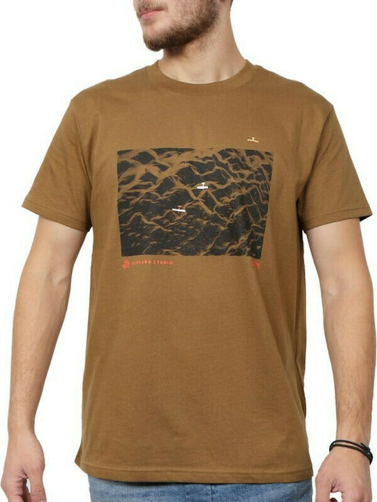 Billabong T-shirt Bărbătesc cu Mânecă Scurtă Kaki