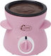 Bestron Vas pentru Fondue Electric 10 Persoane Roz 25W