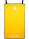 Portable Changing Pad Splash made of Fabric Yellow 40x80cm