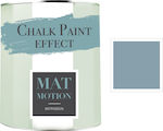 Novacolor Matmotion Matpassion Chalk Paint Effect Vopsea cu Creta Vopsea de cretă Albastru palid 125ml N302MM067/0,125