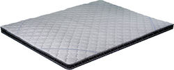 AttikaStrom Ανώστρωμα Visco Elastic Μονό Memory Foam με Λάστιχα Εφαρμογής 80x190x6εκ.