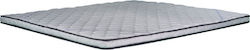 AttikaStrom Twin XL Foam Mattress Topper Foam with Elastic Straps 160x200x5cm