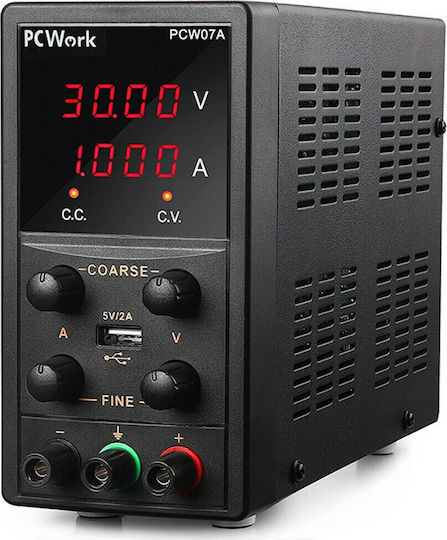 Pcwork PCWork PCW07A Laboratory Power Supply with 1 Channel 30V 5A