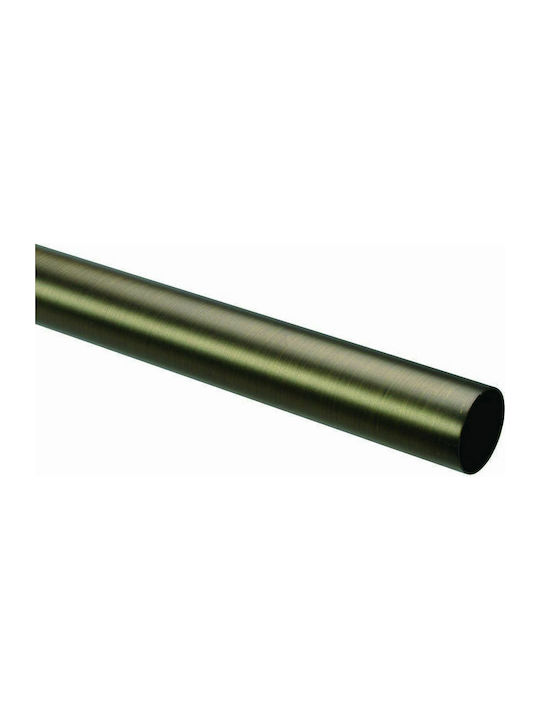 Central Home Metallic Curtain Pole Rod Single D...