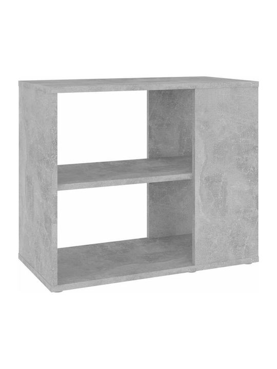 Shelving Unit Floor Grey Concrete 60x30x50cm