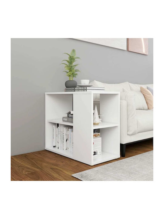 Shelving Unit Floor White 60x30x50cm