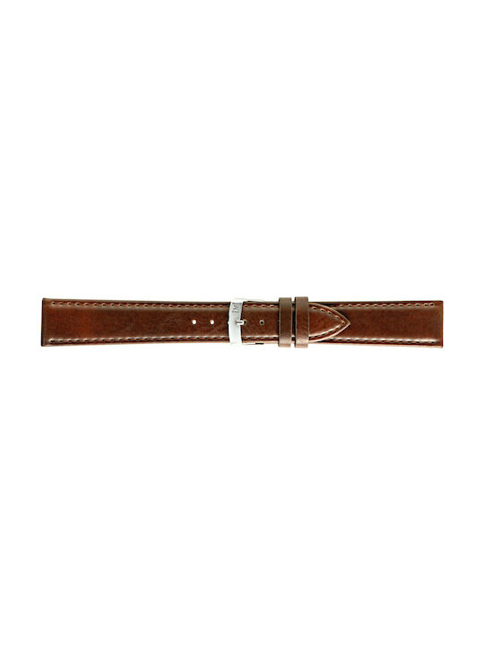 Morellato Gelso Leather Strap Brown 18mm