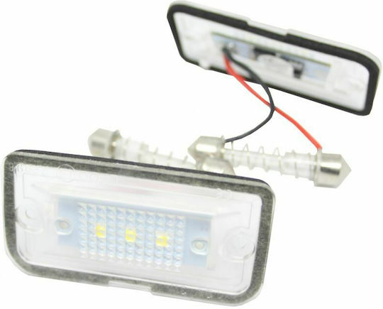 License Plate Lights for Mercedes-Benz CLK Class W209 2pcs