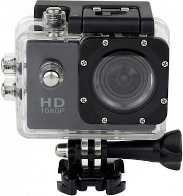 Action Cam 1080p F32 Action Camera Full HD (1080p) Underwater (with Case) Black with Screen 1.5"