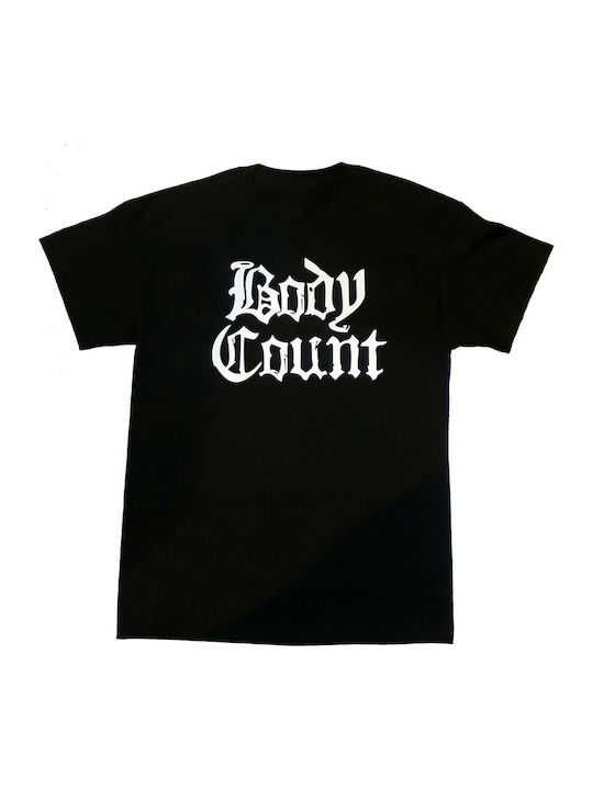 Body Count Logo Tricou Negru BCTS023-S