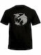 The Witcher Symbol Tricou Negru Bumbac