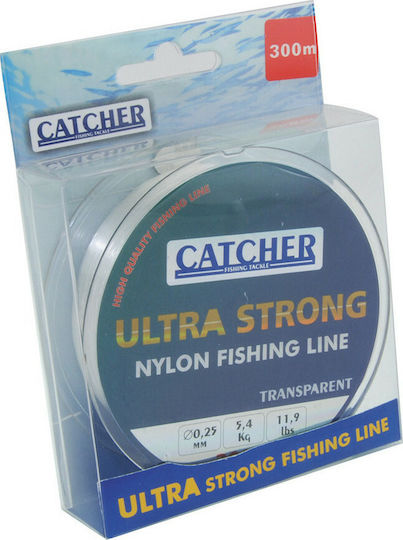 Catcher Fishing Line Transparent 300m / 0.45mm / 15.4kg