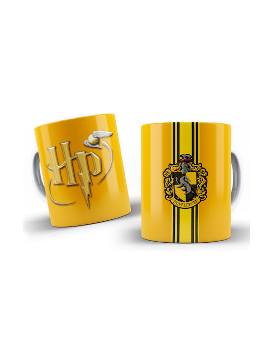 Harry Potter Harry Potter-Hufflepuff Cană Ceramică Galbenă