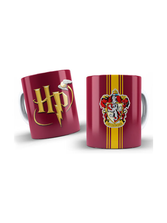 Harry Potter-Gryffindor Κούπα Κεραμική Κόκκινη