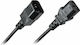DM Pro IEC C13 - IEC C14 Cable 1.5m Black (BG-2770)