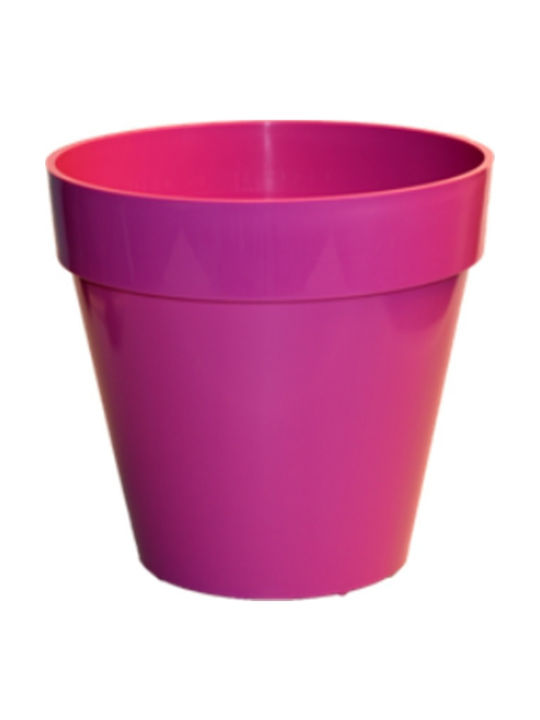 Round pot "DECO" Fuchsia No 3