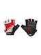 Force Grip 5 Κοντά Γάντια Ποδηλασίας Ενηλίκων με Gel Κόκκινα