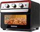 G3Ferrari Friggisano Electric Countertop Oven 22lt No Burners with Hot Air