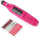 JRD Nail Drill Power 10W Red with 3000 Rotations per Minute