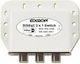 Edision DiSEqC 2x1 Switch Multiswitch Satellite 02-01-0001