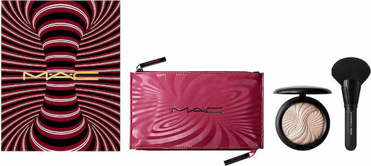 M.A.C Trick of the Light Makeup Set for the Face with Cosmetic Bag Extra Dimension 3 Pieces