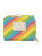 Loungefly Sequin Rainbow Kids' Wallet with Zipper for Girl WDWA1668