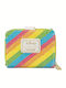 Loungefly Sequin Rainbow Παιδικό Πορτοφόλι με Φερμουάρ Disney Sequin Rainbow Zip Around