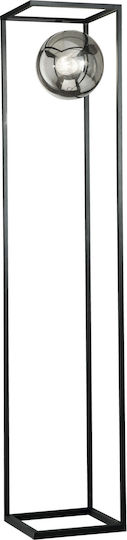 Ondaluce Floor Lamp H161xW32cm. with Socket for Bulb E27 Black