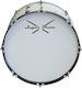 Marschtrommeln Super Drum 22"x12" 22" in Weiß