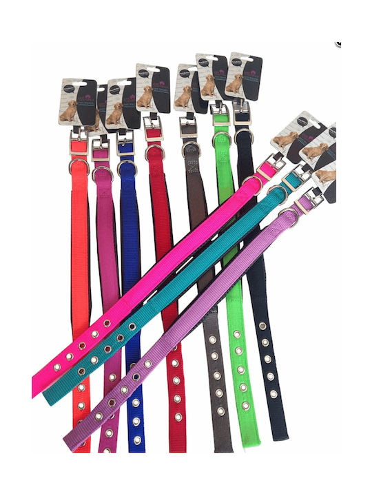 Pet Camelot Hundehalsband in Rosa Farbe mit anatomischer Polsterung 25mm x 60cm 4565PIN