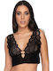 Luna Kiss Schwarz Damen Bralette-BH