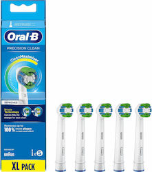 Oral-B Precision Clean CleanMaximiser XL Pack Ανταλλακτικές Κεφαλές για Ηλεκτρική Οδοντόβουρτσα 5τμχ