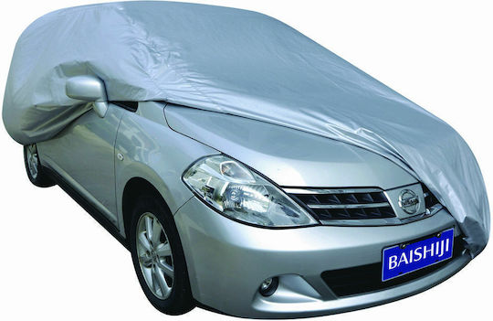 Kaver Plus Acoperă pentru Mașină cu Geantă de transport 370x135x122cm Impermeabila Mici pentru Hatchback