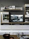 Животно помещение ТВ единица Spurt Natural Golden Craft / Champagne с Витрина Д340xШ54xВ197бр