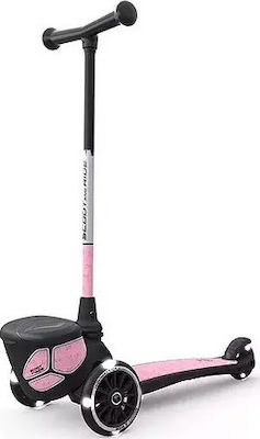 Scoot & Ride Kids Scooter Foldable Highwaykick 2 3-Wheel for 2-5 Years Pink