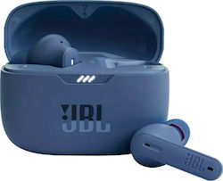 JBL Tune 230NC In-ear Bluetooth Handsfree Căști cu rezistență la transpirație și husă de încărcare Albastru