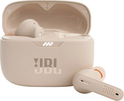 JBL Tune 230NC In-ear Bluetooth Handsfree Ακουστικά με Αντοχή στον Ιδρώτα και Θήκη Φόρτισης Sand
