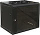 RACK06 Wandmontiert Rack-Schrank 18U 60x60x91cm Schwarz