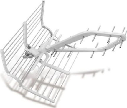 Fagor Rhombus LTE FG84392 Outdoor TV Antenna (Does not Require Power Supply) White