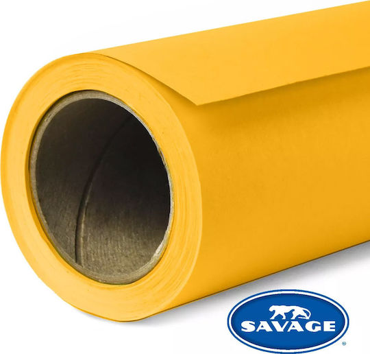 Savage 71-12 Φωτογραφικό Φόντο Χάρτινο 272x1100εκ. Deep Yellow