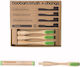 Boobam Brush X-Change Toothbrush Medium Green 4pcs