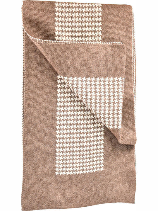 Verde Men's Scarf Brown