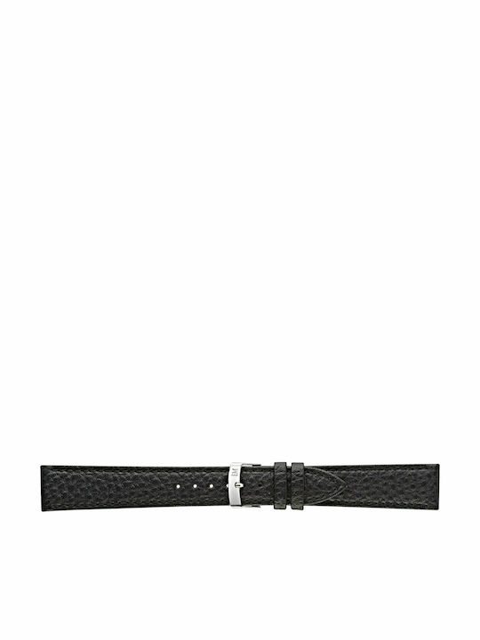 Morellato Duster Leather Strap Black 16mm